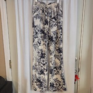 Floral Print Women's Pants